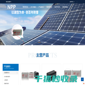 耐普蓄电池,耐普电池,NPP蓄电池